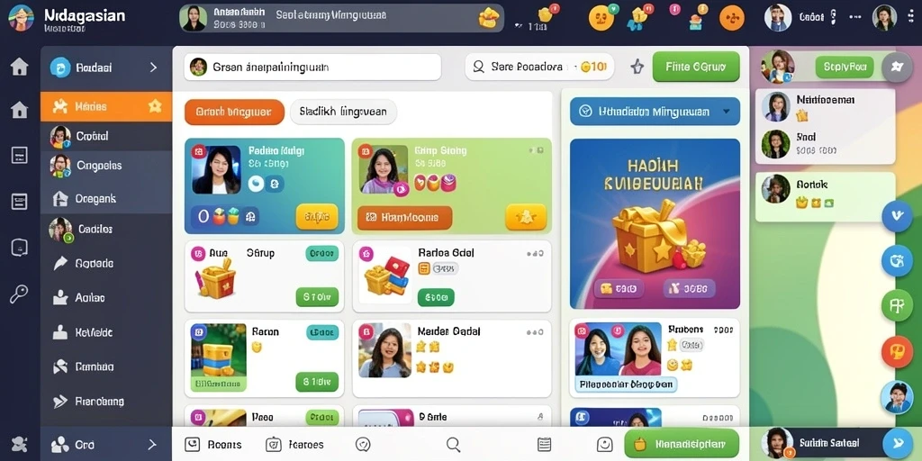 Interaksi pengguna di dalam komunitas KEPO66.