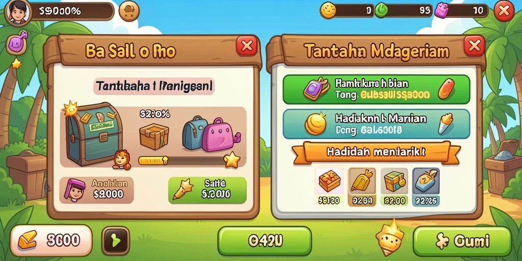 Tantangan baru di setiap level membuat permainan seru.